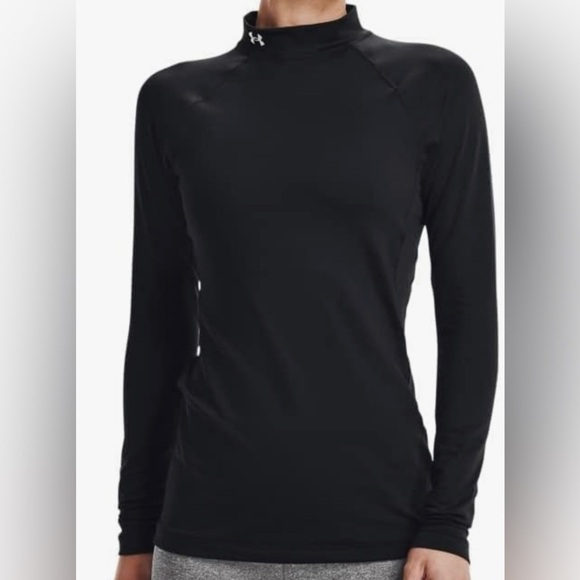 Under Armour Women's ColdGear Authentics Mock Neck - Picture 1 of 7